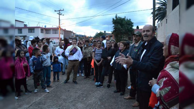 Al menos una obra en cada comunidad de Morelia, la apuesta de Fausto Vallejo Figueroa - Foto 1 