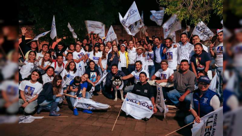 Con nuestro proyecto habrá cambios reales, no simulación: Villegas Soto 