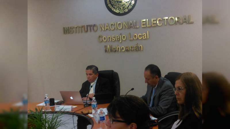 INE listo para la jornada electoral, el IEM con dificultades en la entrega de material: David Alejandro Delgado Arroyo 