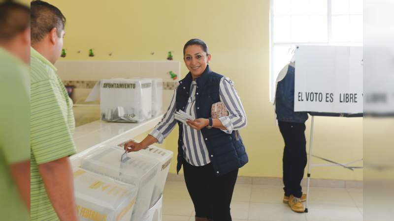 Confiamos en el respaldo de los Michoacanos en esta elección: Alma Mireya González  