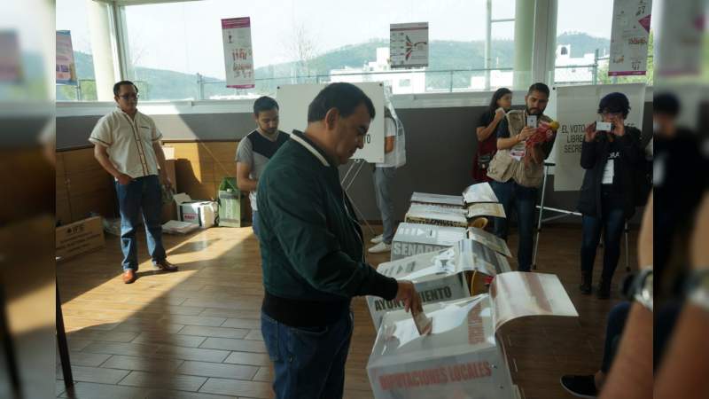 Confió Constantino en que morelianos voten libremente - Foto 0 