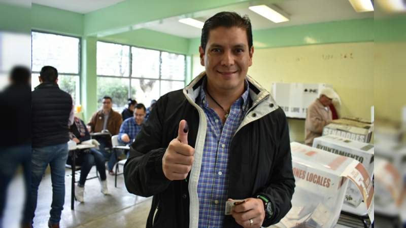 Llama Ernesto Núñez a participar en la fiesta democrática de Michoacán  