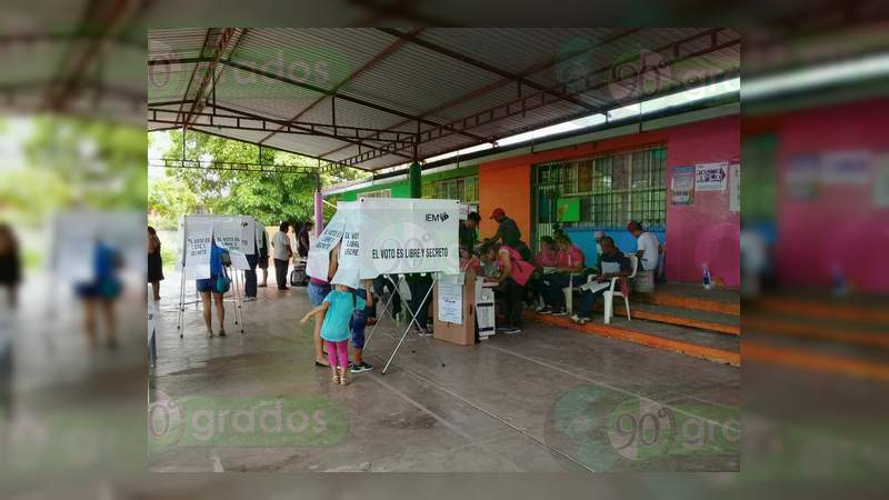 Jornada electoral sin novedades en Morelia, Uruapan, Lázaro Cárdenas y Apatzingán - Foto 1 