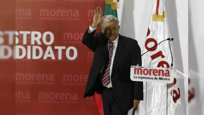 López Obrador encabeza preferencias electorales de acuerdo con el INE 