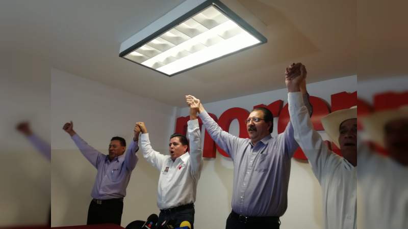 Los mayores triunfos de la coalición Juntos Haremos Historia en Michoacán: Roberto Pantoja y Reginaldo Sandoval 