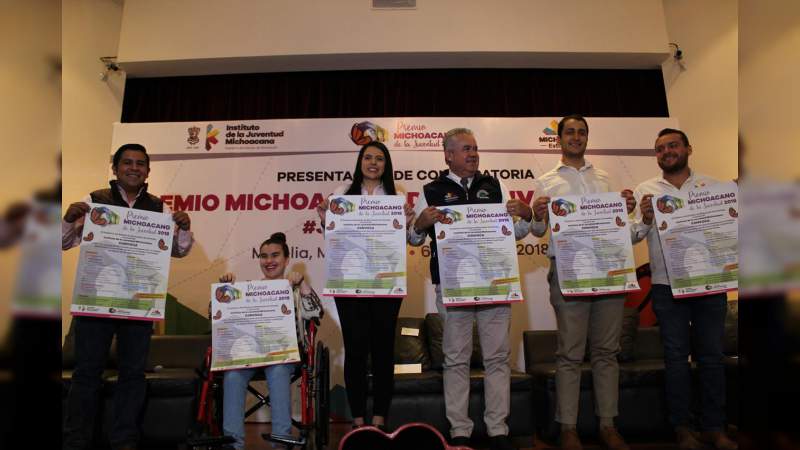 Lanza Ijumich convocatoria del Premio Michoacano de la Juventud 2018 