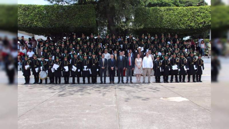 Egresan 75 técnicos forestales del CECFOR Michoacán 