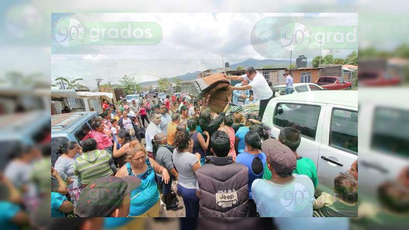 Atiende Gobierno de Michoacán contingencia por lluvia en Morelia - Foto 1 