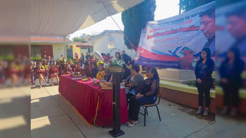 Escuela primaria “Primero De Mayo” culmina un ciclo escolar más 