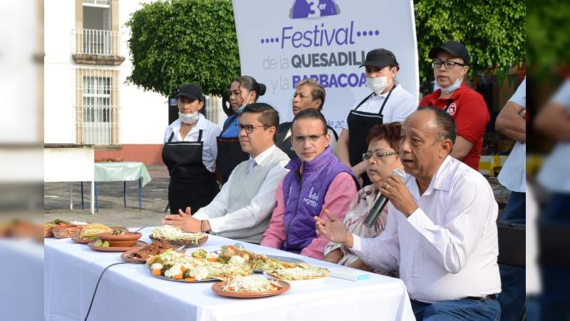 Ayuntamiento de Morelia invita al “3er Festival de la Quesadilla y la Barbacoa” en Tu Plaza San Juan - Foto 0 