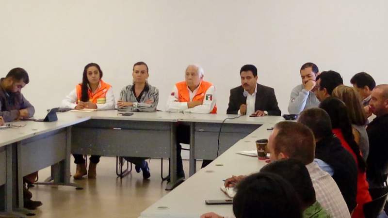 En sesión permanente Centro de Mando para atender a  damnificados en Morelia  - Foto 1 