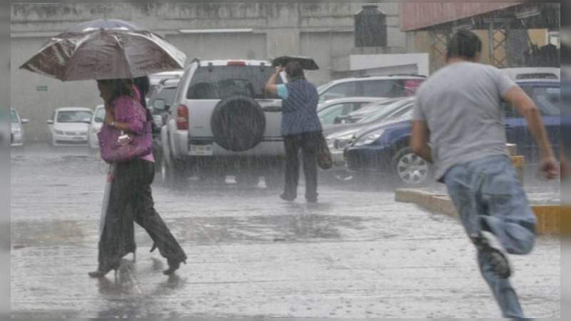 Se pronostican lluvias, vientos fuertes y granizo en la mayor parte de México 