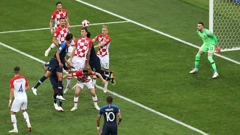 Mandzukic anotó el primer autogol en una Final de Copa del Mundo 