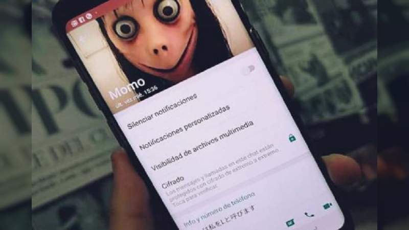 SSP Michoacán alerta sobre el juego viral Momo 