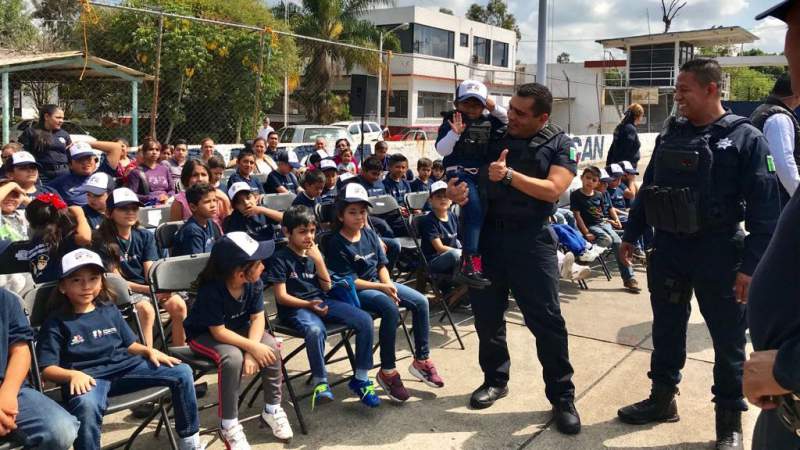 Concluyen “pequeñines” curso impartido por la Policía Michoacán - Foto 1 