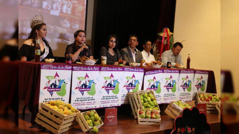 Prepara Ucareo la Feria de la Pera - Foto 0 