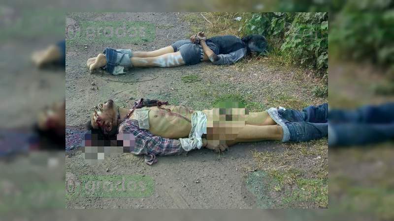 Localizan dos cadáveres maniatados y baleados en Valle de Santiago, Guanajuato - Foto 0 