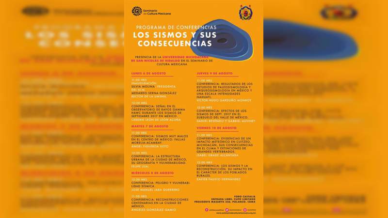 UMSNH, presente en el Seminario de Cultura Mexicana 