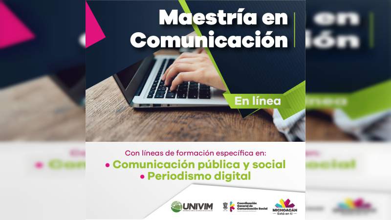 Ofrece Univim Maestría en Comunicación; con costos accesibles  