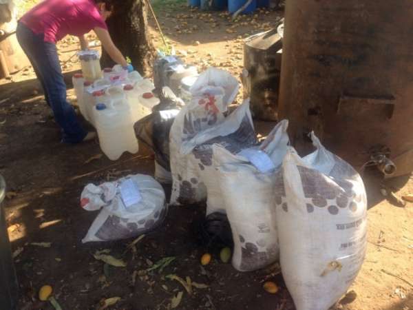 Aseguran narcolaboratorio en Apatzingán, Michoacán - Foto 0 