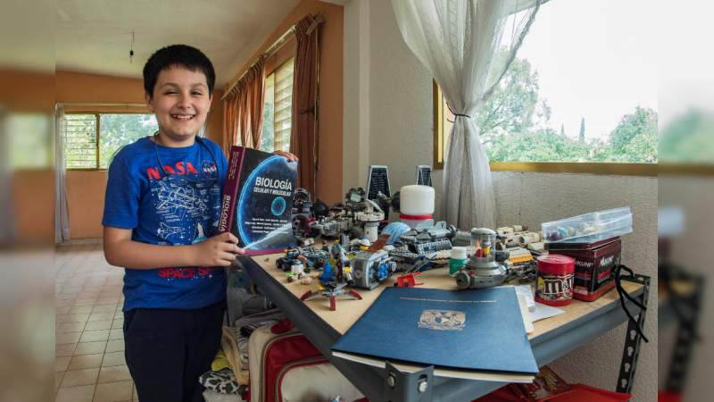 Un niño de 12 años estudiará Física Biomédica en la UNAM - Foto 0 