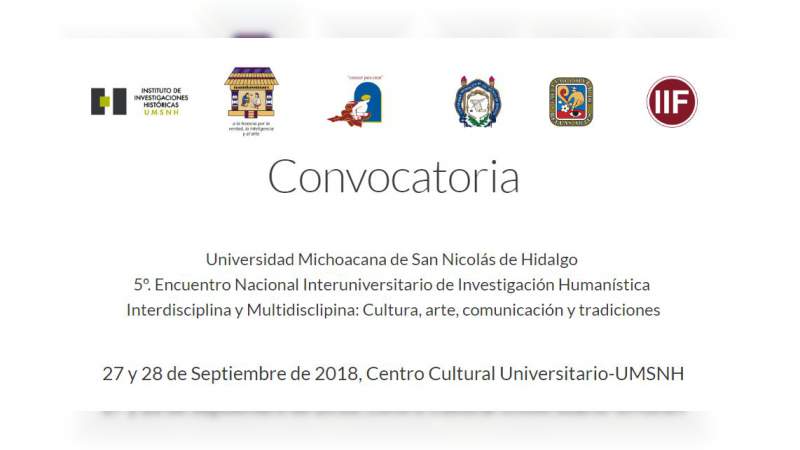 Convocan a ponentes rumbo al V Encuentro Nacional Interuniversitario en el área de Humanidades 