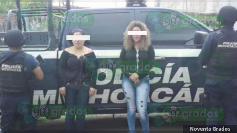 Detienen a dos mujeres con medio kilo de mariguana en Arteaga, Michoacán  