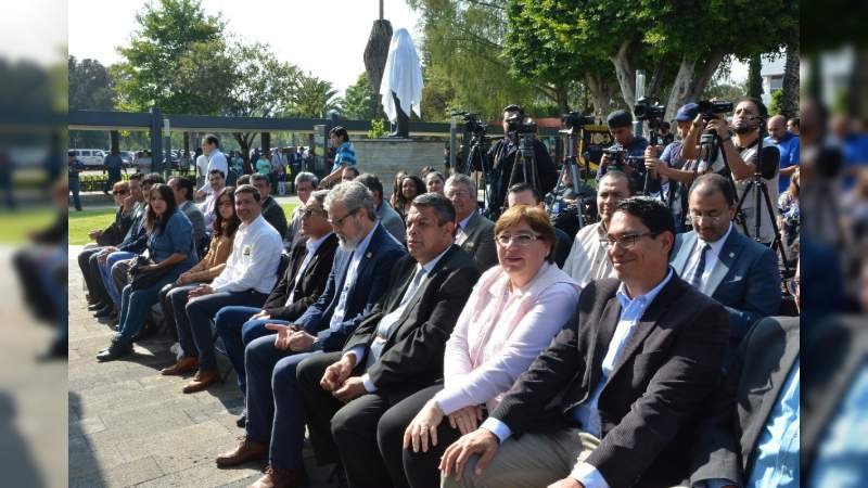 Remodelado el acceso principal de Ciudad Universitaria y reubicada la estatua de Pascual Ortiz Rubio - Foto 2 
