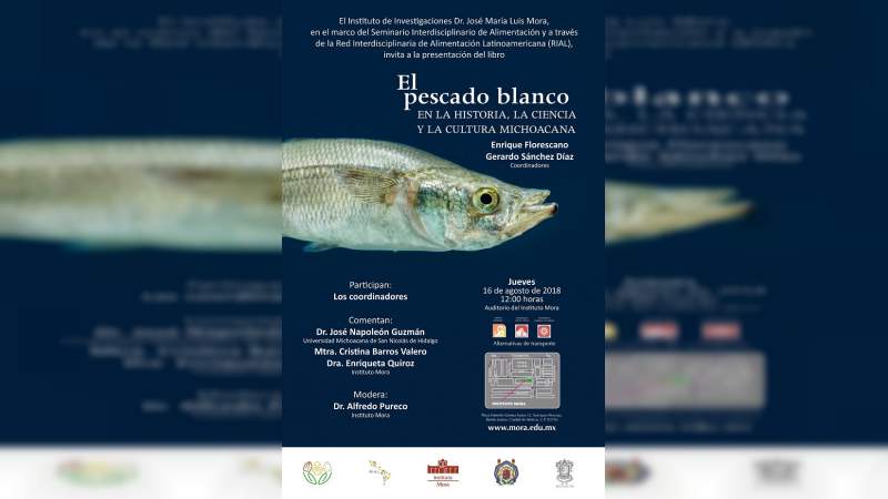 Presentarán libro sobre el pescado blanco michoacano en la Ciudad de México  
