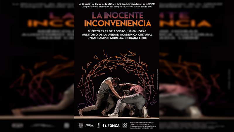 KaizenDanza se presentará en UNAM Campus Morelia 