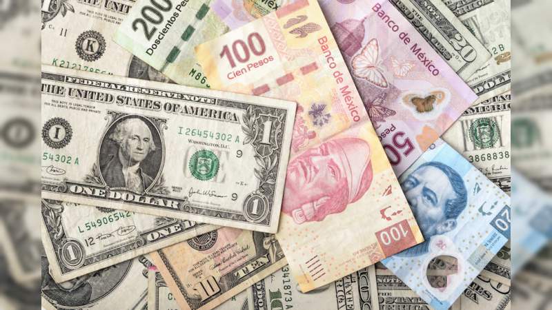 Dólar cierra la semana en 19.33 pesos 