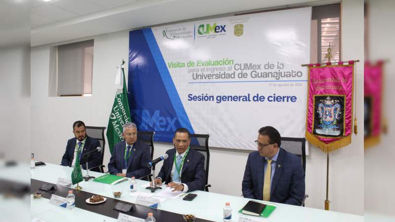 Encabeza UMSNH evaluación del proceso de ingreso a CUMex de Universidad de Guanajuato - Foto 1 