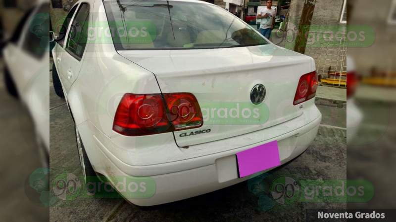Recupera policía de Morelia vehículo robado - Foto 0 