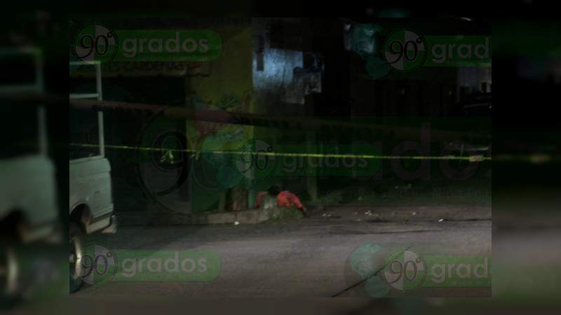 A metros de base de la Policía asesinan a un hombre en Jacona - Foto 0 