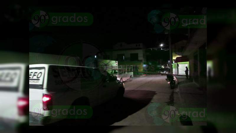 A metros de base de la Policía asesinan a un hombre en Jacona - Foto 1 