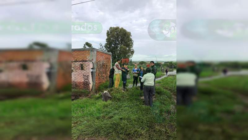 Secretaría de Educación atiene escuela primaria afectada por lluvias en Morelia - Foto 1 