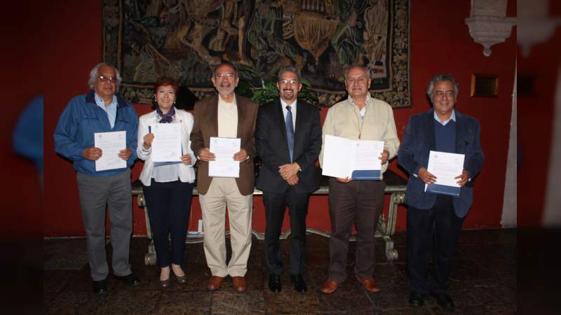 Profesores Eméritos de la UMSNH, orgullo para todos los nicolaitas 