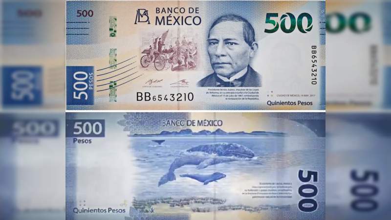 Banco de México pone en circulación nuevo billete de 500 pesos - Foto 0 