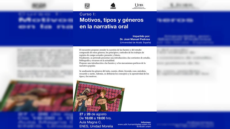 Cursos de literatura Popular en UNAM Campus Morelia - Foto 0 