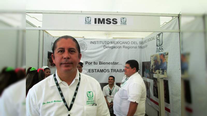 Incrementa IMSS Michoacán número de afiliados 