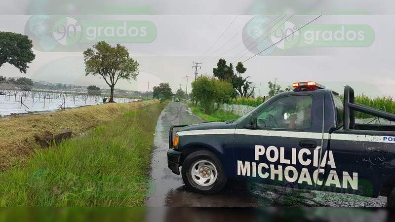 Dentro de un registro de drenaje encuentran un cadáver en Jacona, Michoacán - Foto 1 