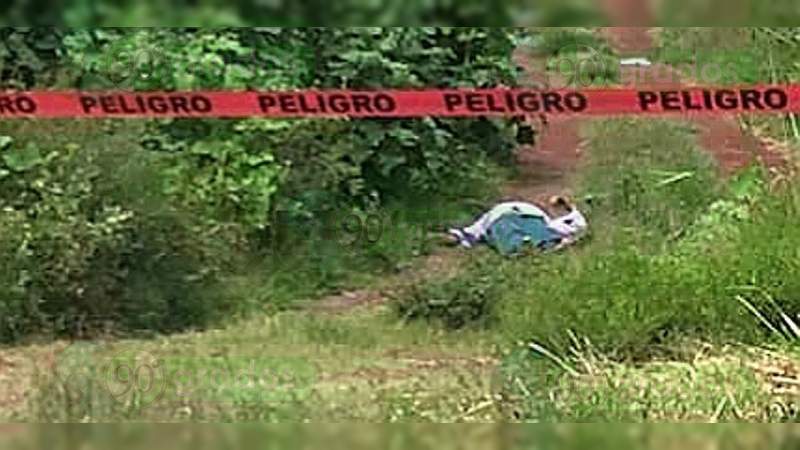 Encuentran un cadáver baleado en Santiago Maravatío, Guanajuato 