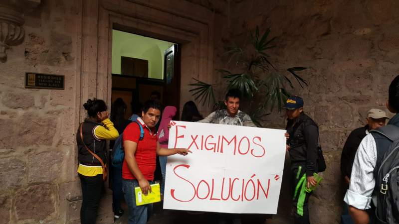 En Morelia, las demandas de los estudiantes son ignoradas: FNERRR - Foto 2 