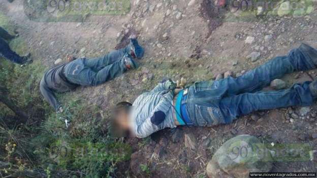 Identifican cuerpos maniatados hallados en Tangamandapio, Michoacán - Foto 1 