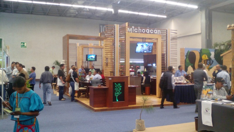 Participa Michoacán con cinco cadenas productivas en la Expo Forestal 2018 - Foto 1 