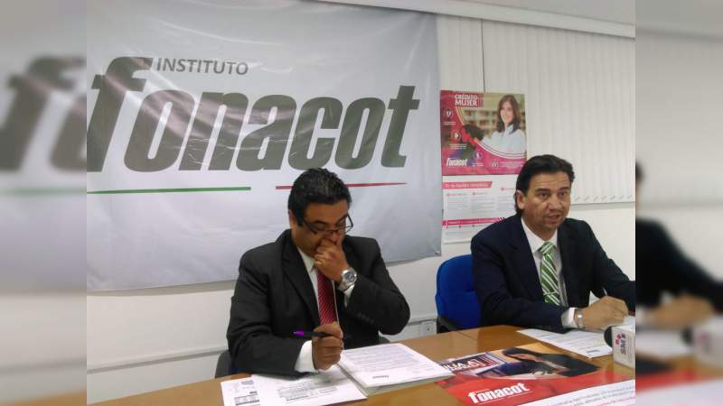 En seis años el Fonacot ha otorgado mil 296 mdp a 107 mil trabajadores de Michoacán 