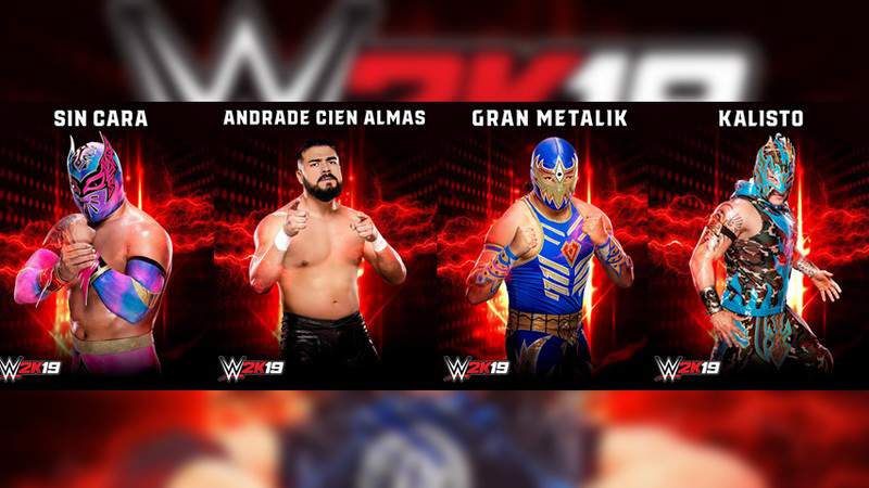 Luchadores mexicanos aparecerán en el videojuego de WWE 