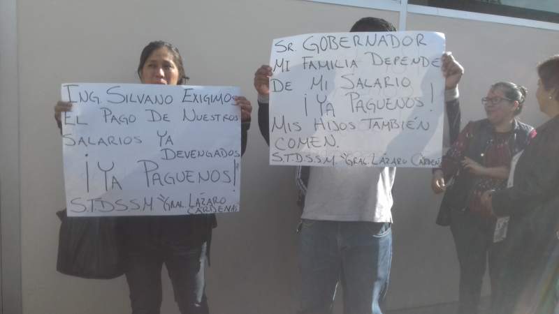 Interpone sindicato de salud denuncia ante la CEDH 