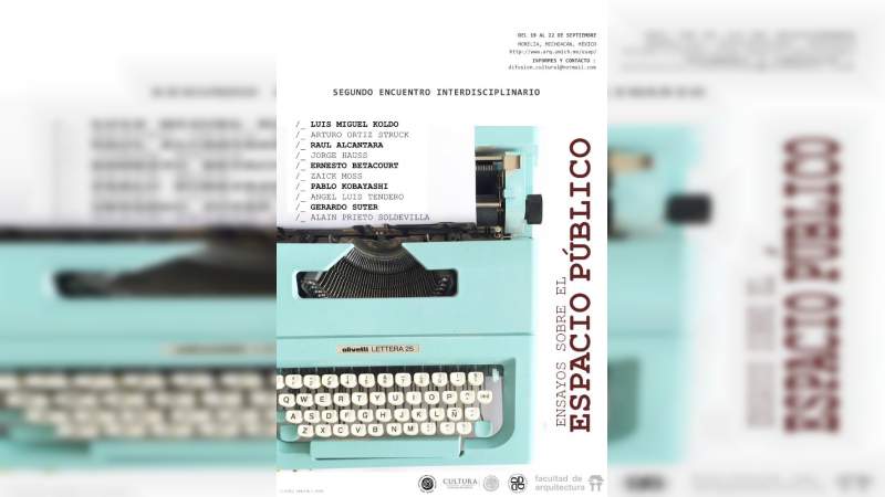Invita Casa de Hidalgo al Segundo Encuentro Interdisciplinario de Ensayos sobre el Espacio Público 