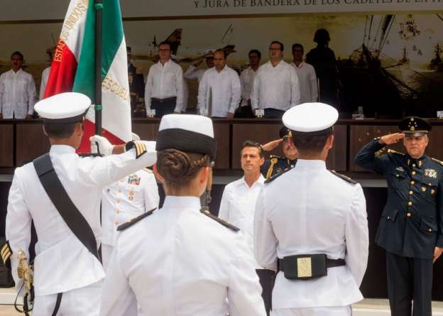 Encabeza EPN conmemoración del 101 aniversario de la Defensa del Puerto de Veracruz 